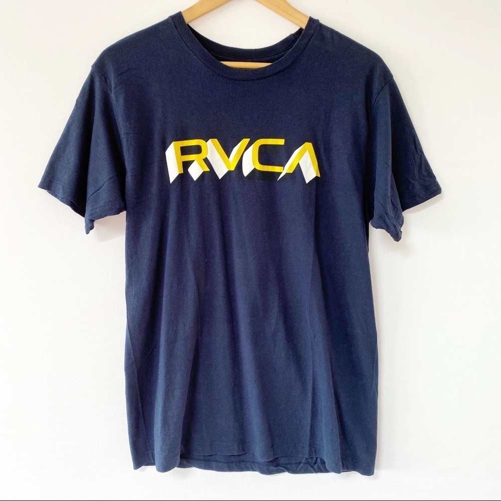RVCA Navy 100% cotton T-Shirt M ($30)
